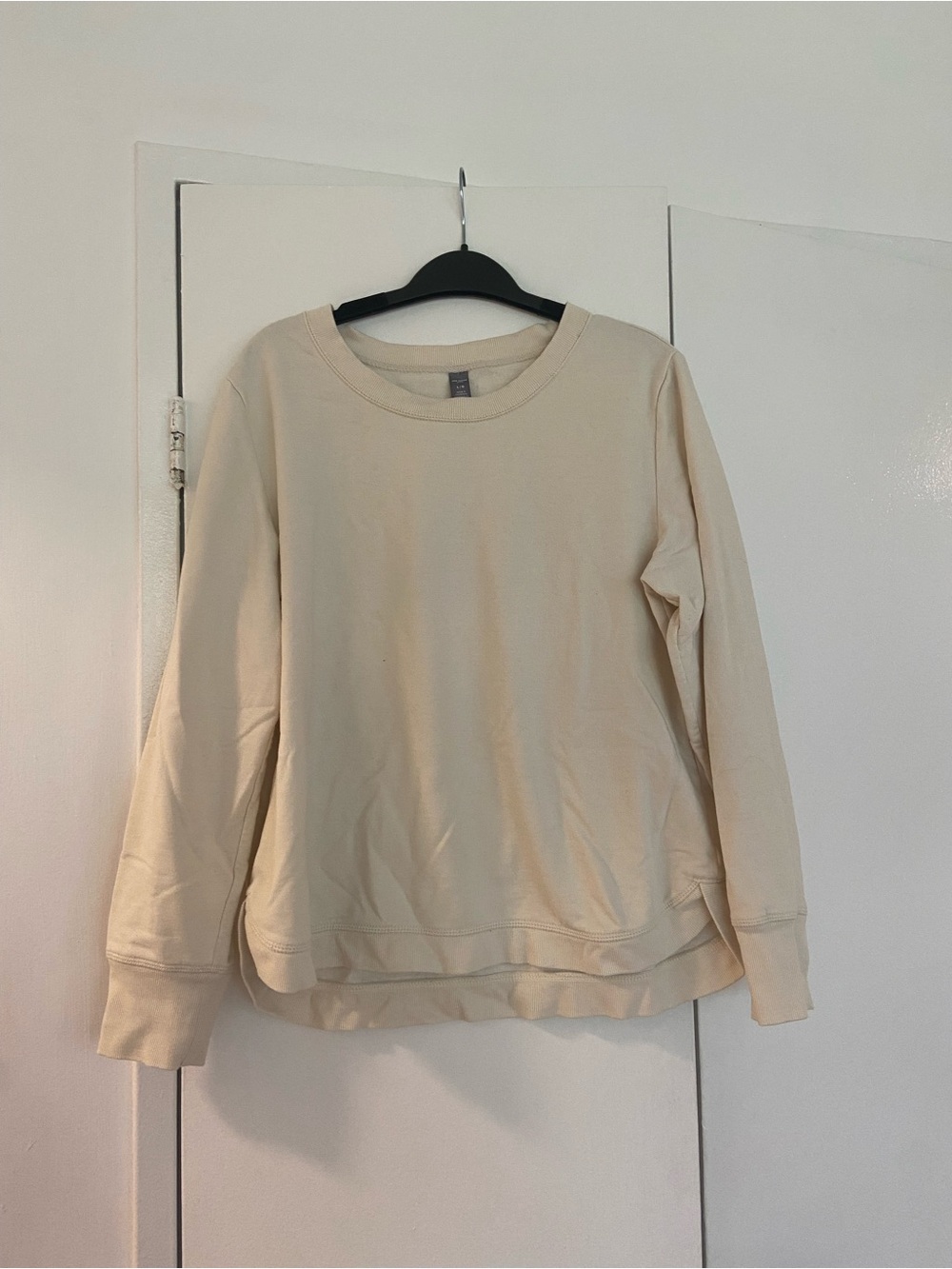 Joe Fresh Cream Crewneck Sweatshirt